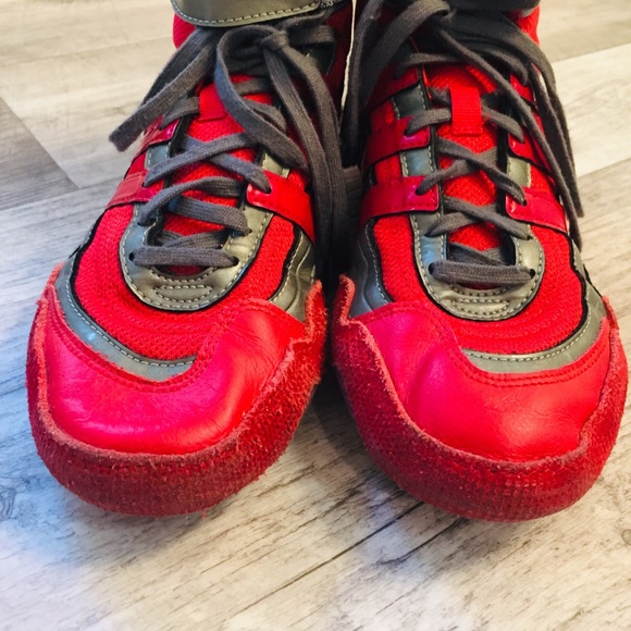 adidas Shoes Adidas Tyrint Iv Red Wrestling Shoes Sz 8